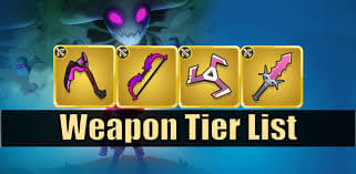 Archero best weapon Tier List