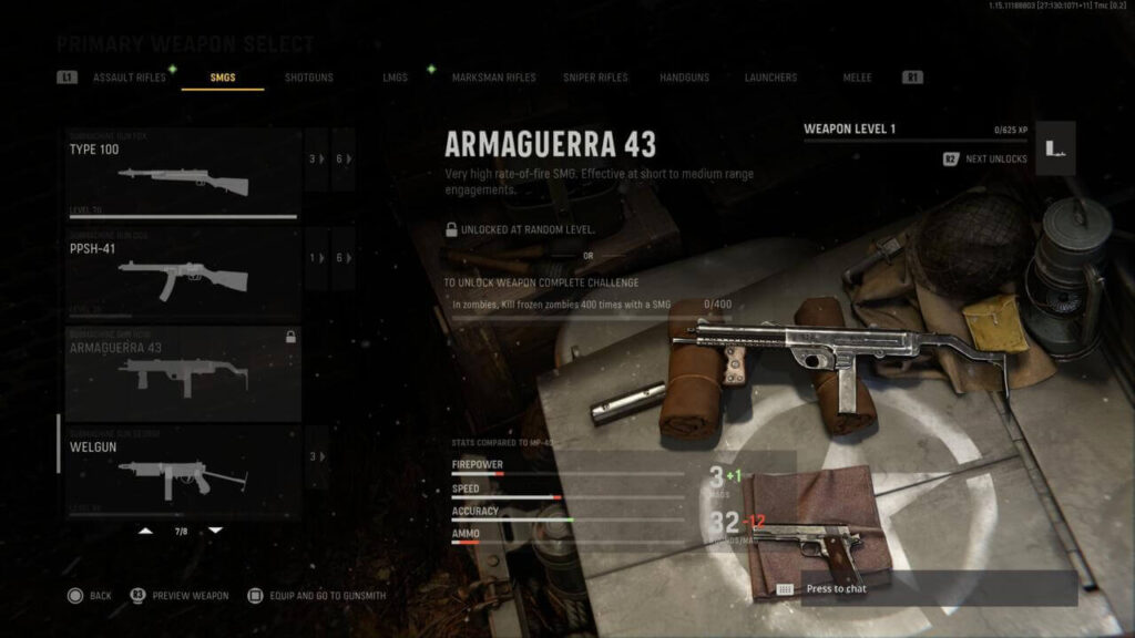 COD Warzone: How to Unlock the Armaguerra 43 SMG
