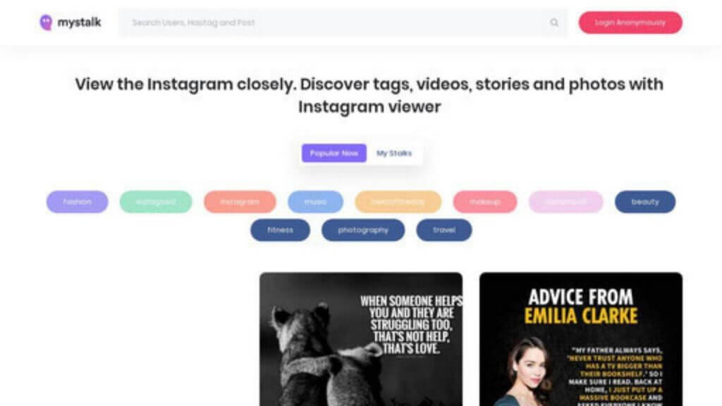 Mystalk: A Great Instagram Story Viewer For Users in 2022 