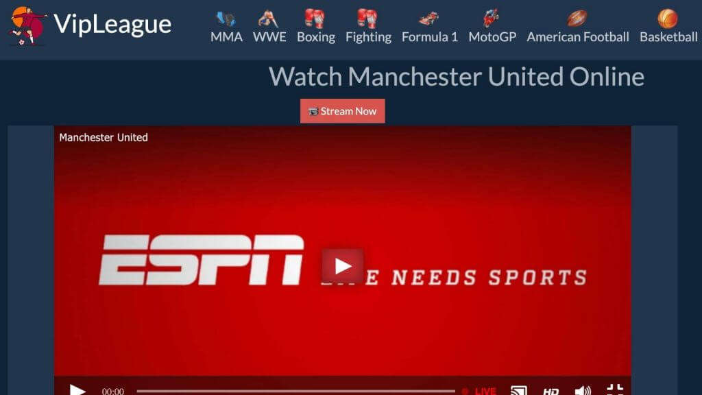Vipleague Sports Streaming Sites & Alternatives Guide 2022
